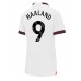 Manchester City Erling Haaland #9 Dámské Venkovní Dres 2023-24 Krátkým Rukávem